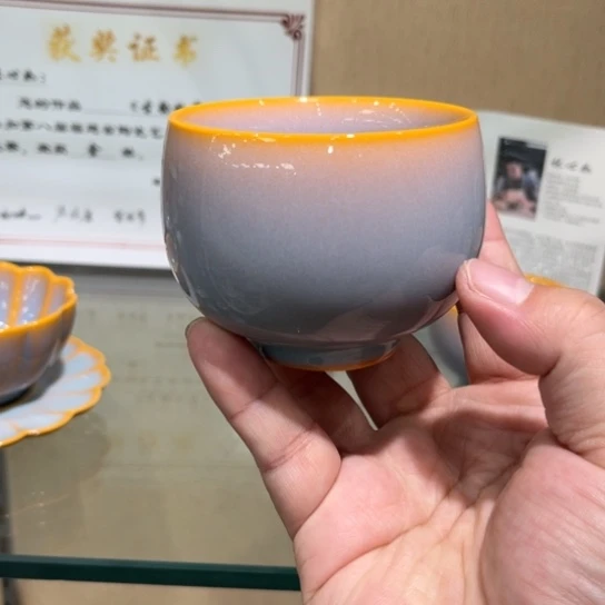 瓷片陶瓷茶具汝瓷茶具