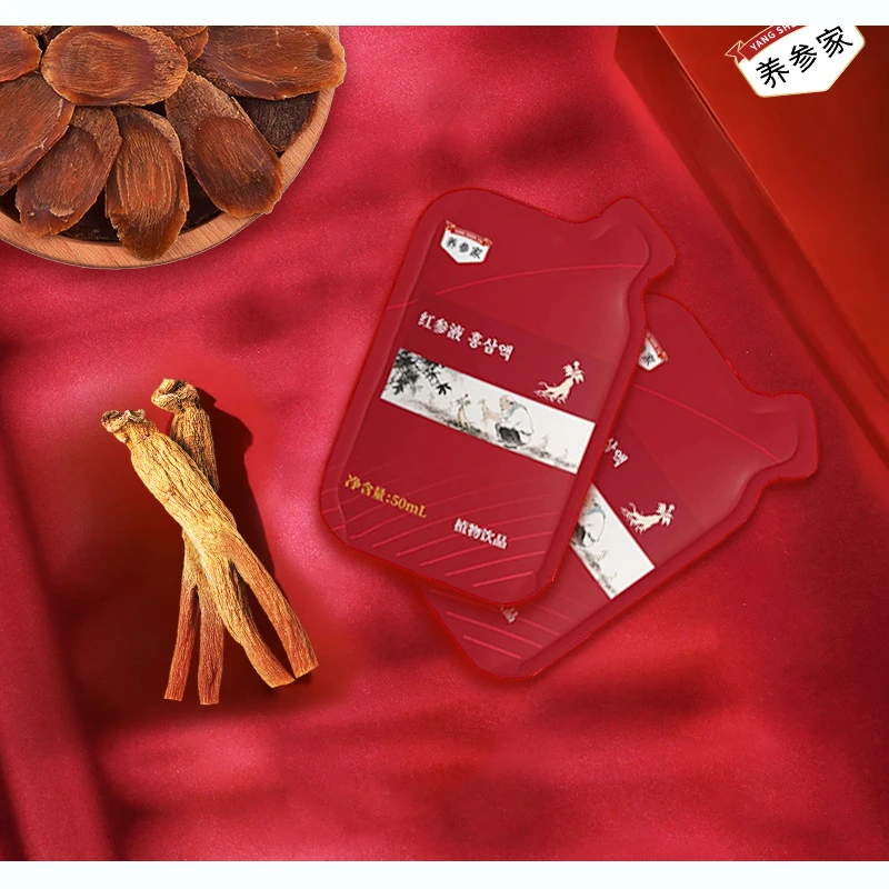 养参家红参浓缩液营养便捷男女适用独立包装红参液尝鲜装1袋