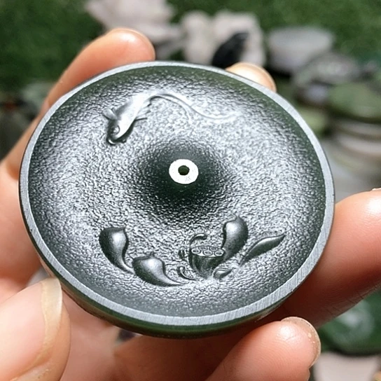 未镶嵌和田玉（糖玉）珠宝半成品