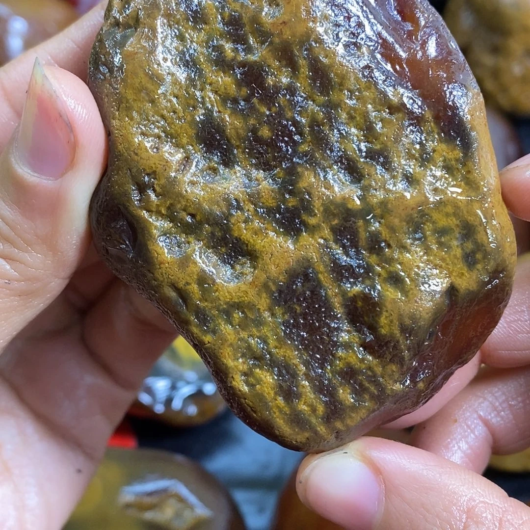 玛瑙/玉髓未镶嵌手把件