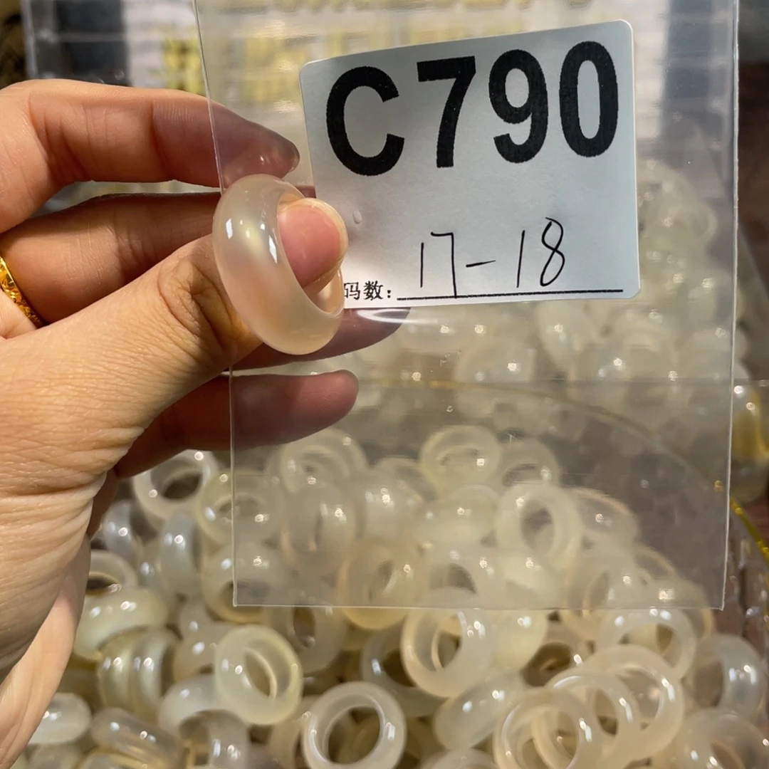 玛瑙/玉髓未镶嵌戒指790