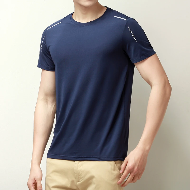 短袖爆款2025新款夏季冰感柔软亲肤舒适跑步运动时尚轻薄户外T恤