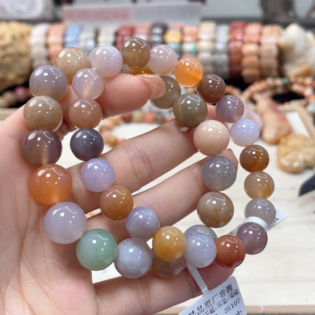 硅化珊瑚（珊瑚玉）手链未镶嵌大****泉298