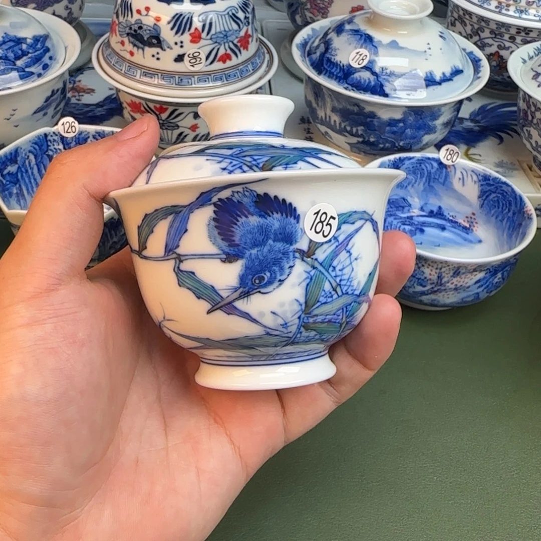 彦祖纯手工手绘茶具185