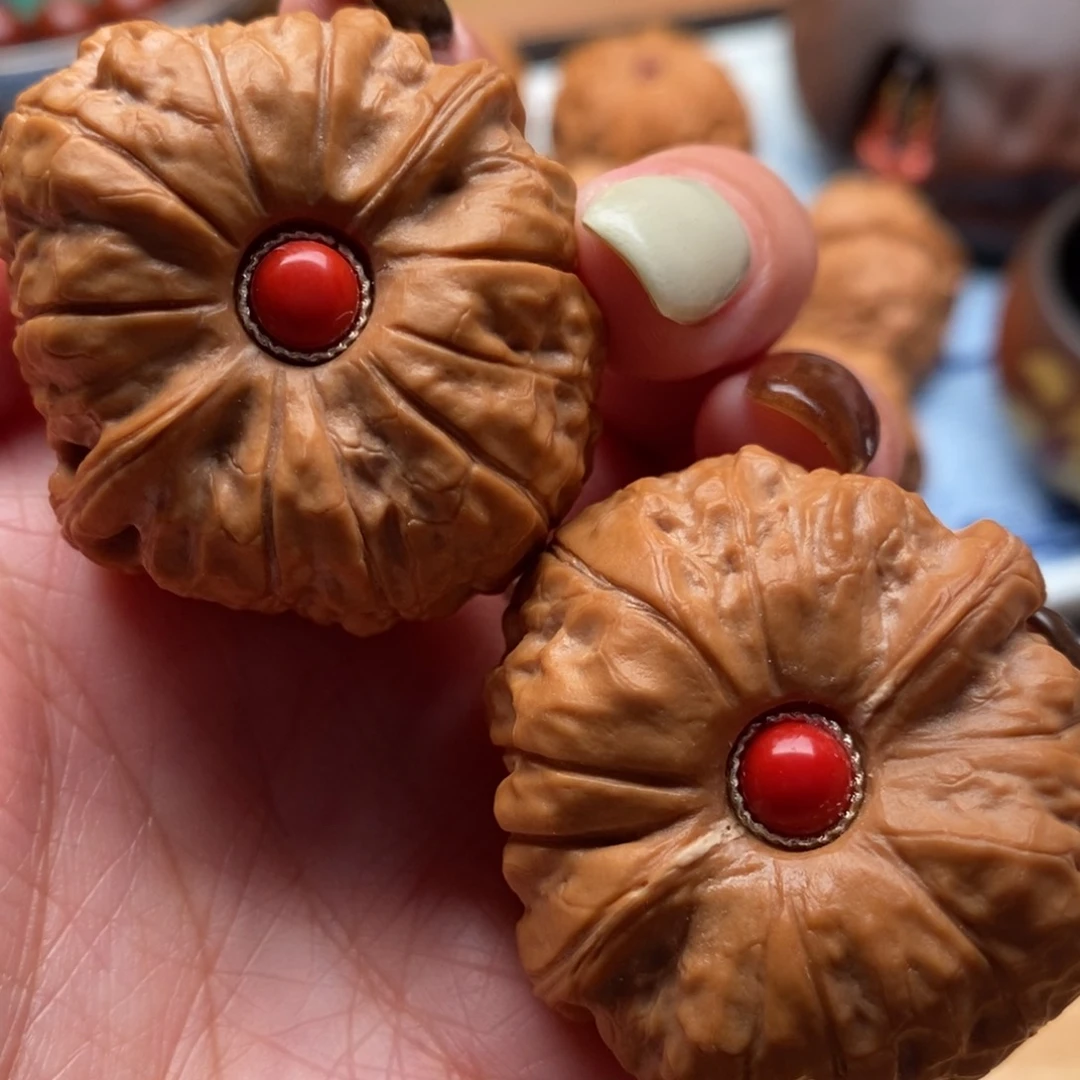 把件文玩核桃40尺寸全品南瓜吨