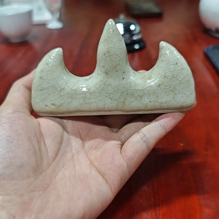 壁***）景德镇陶瓷柴窑笔架