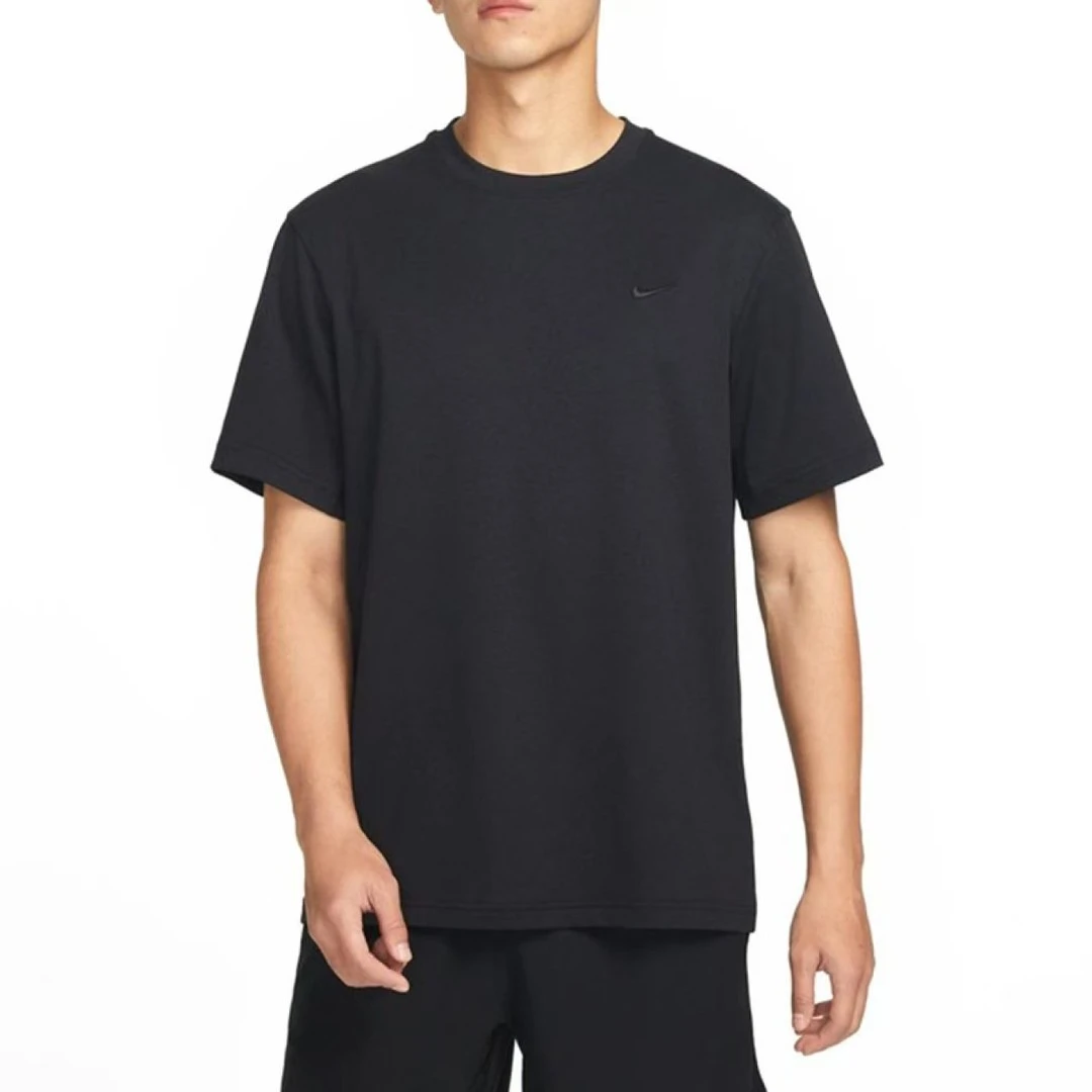 Nike耐克短袖男款25新运动T恤简约纯色透气小logo休闲上衣 DV9832