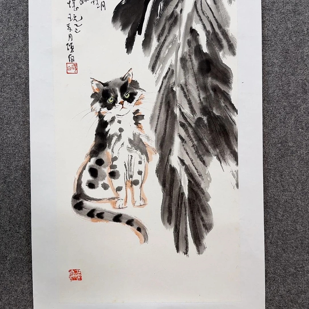 国画颐白老师手绘作品