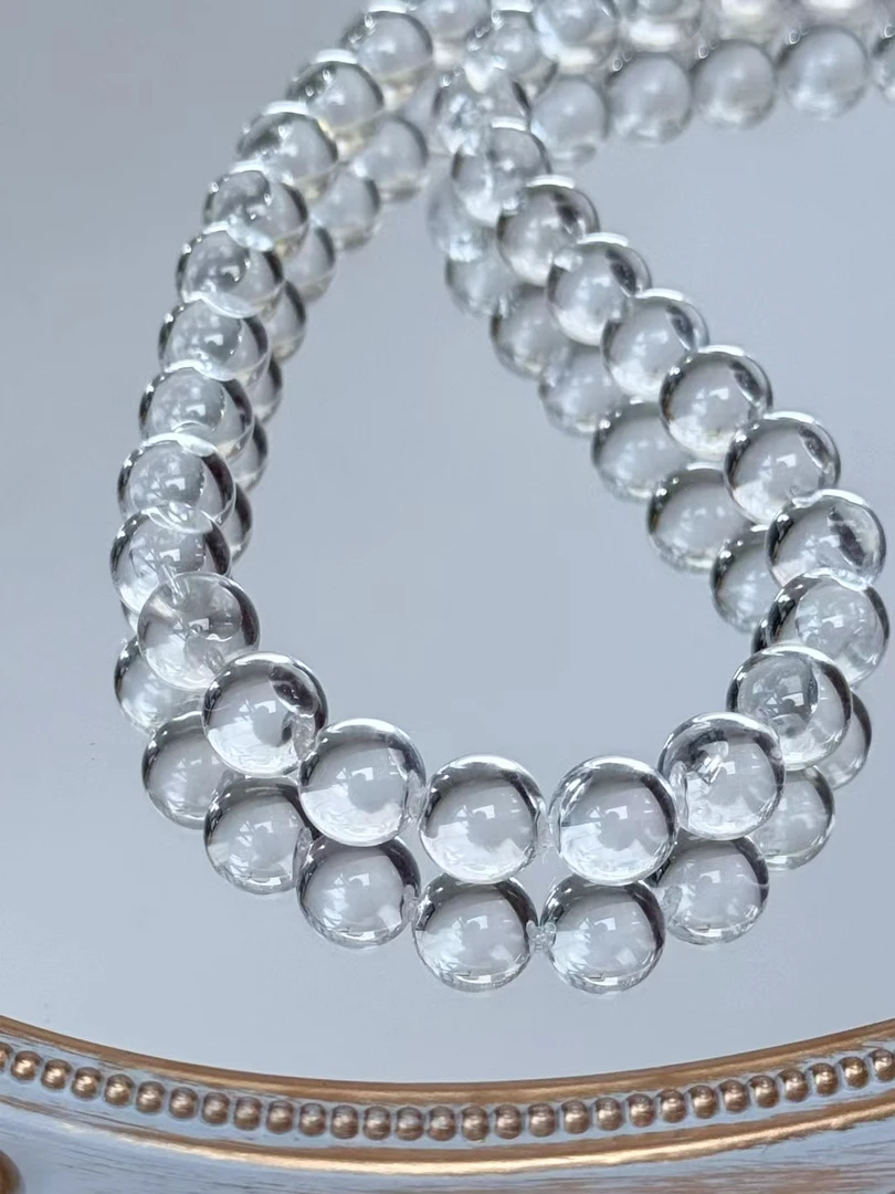 纯天然双A级全净体牛鼻孔冰泡泡锁骨项链哈简约精美多样设计男女