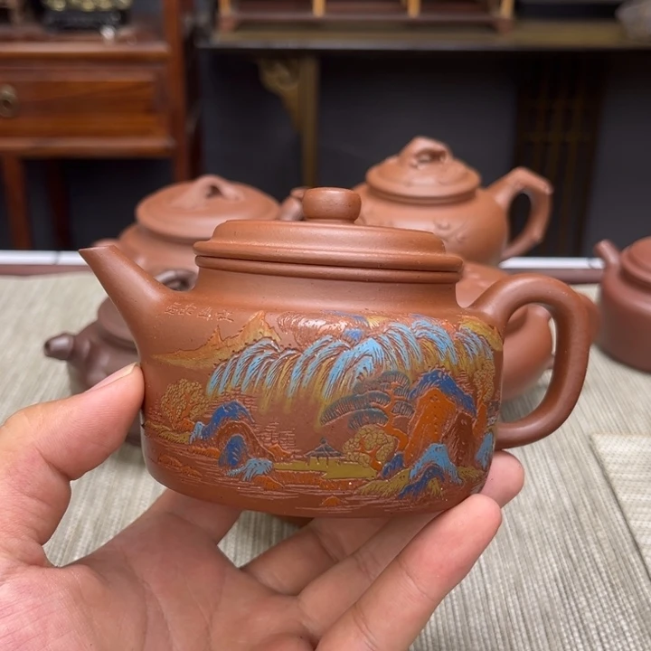 参***七茶壶清水泥容量250毫升