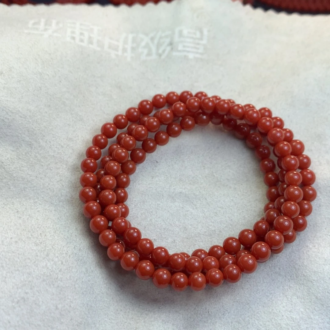 南红玛瑙手链未镶嵌妤*?
