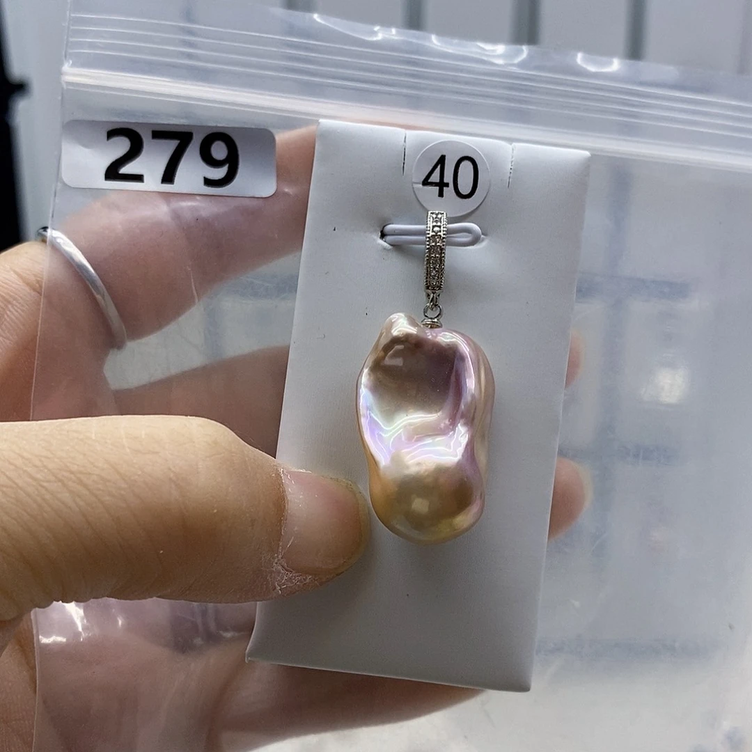 颈饰合金淡水珍珠
