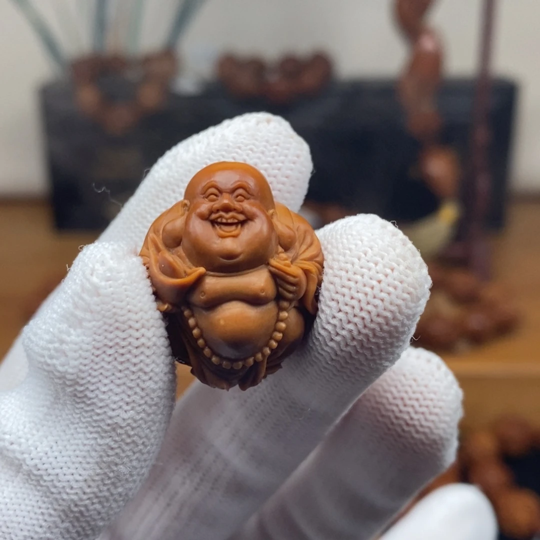 吊坠橄榄核许静健老师弥勒