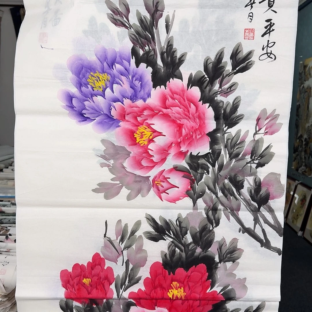 纯手绘的好看作品