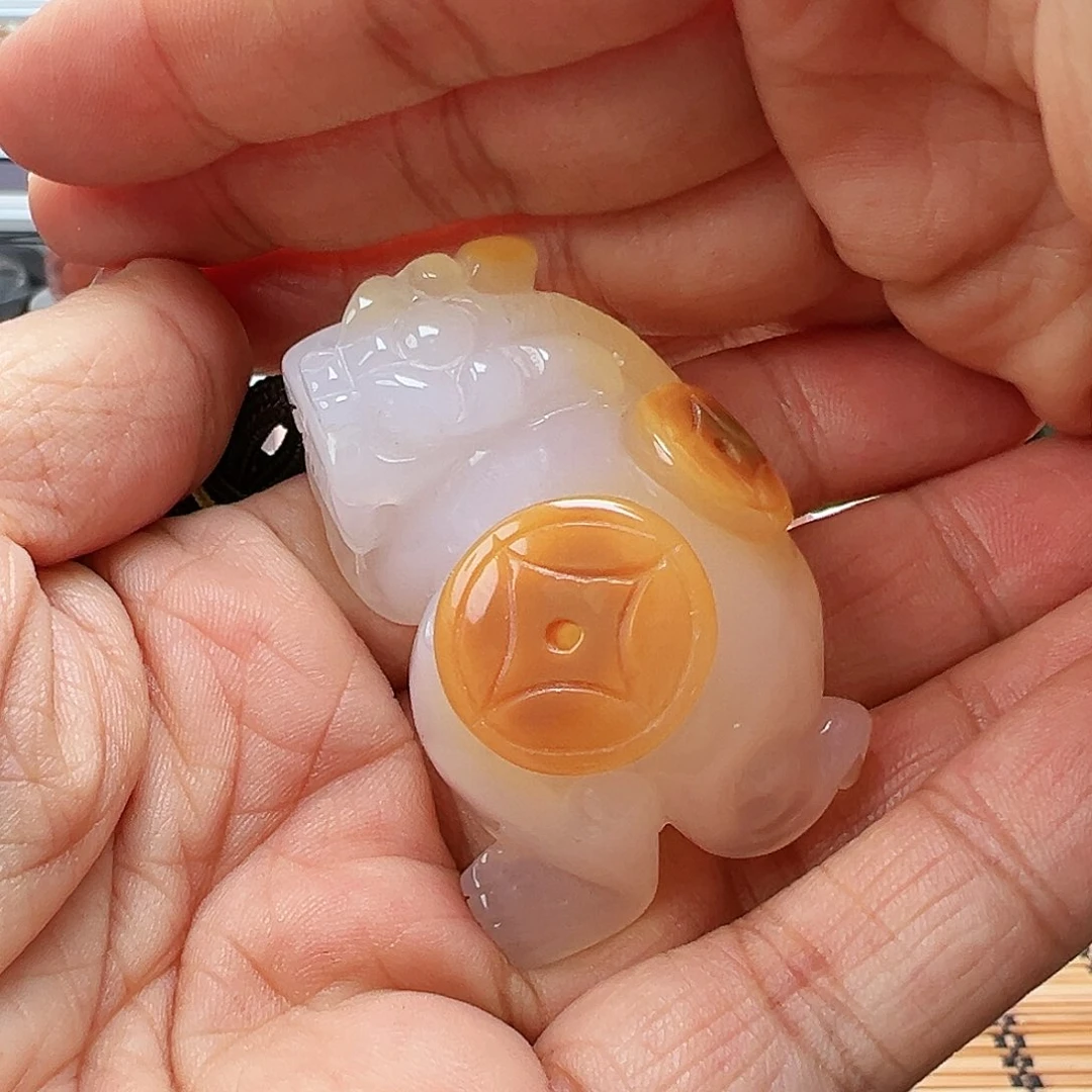 未镶嵌玛瑙/玉髓珠宝半成品
