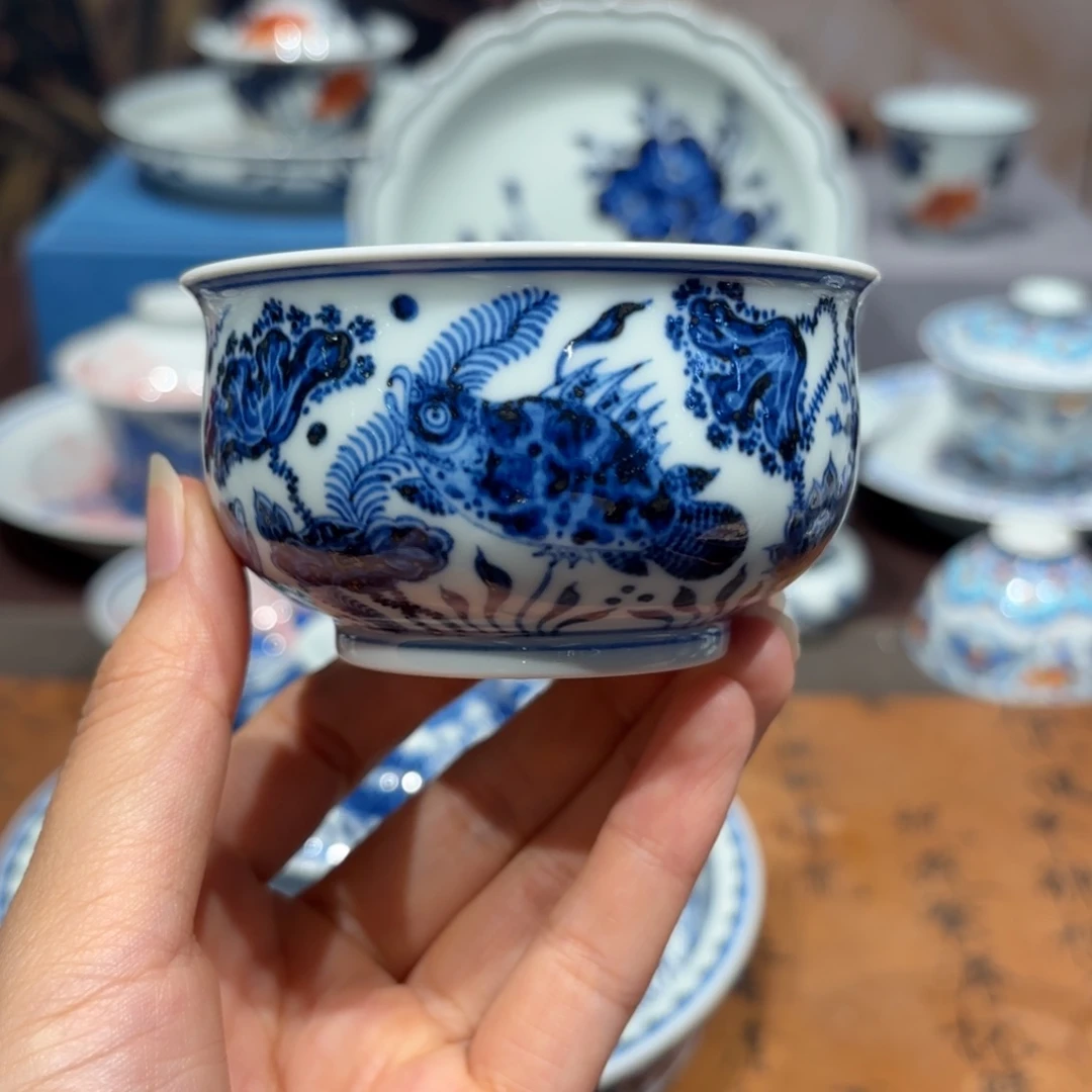 手工手绘陶瓷茶具