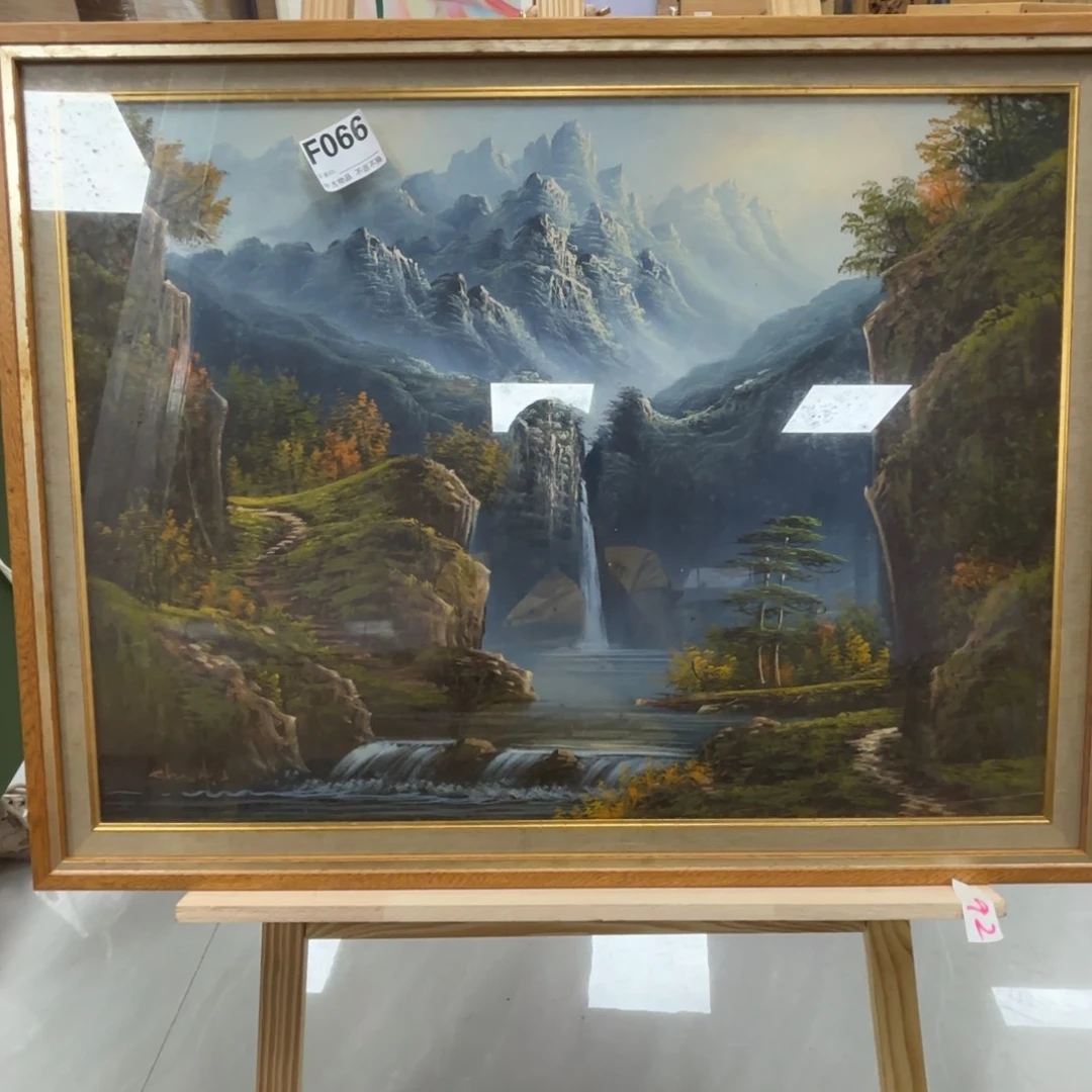 版画A*7框画手绘作品欣赏66
