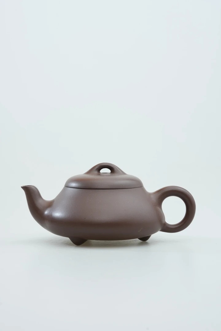 冠砂甄选 MHMT 汉棠石瓢*光 紫砂茶壶