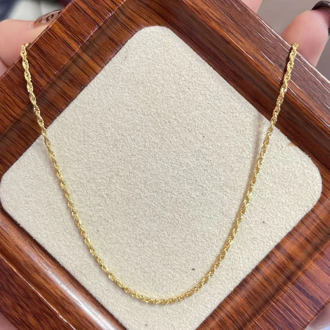 18k金升级版战神麻花链60cm