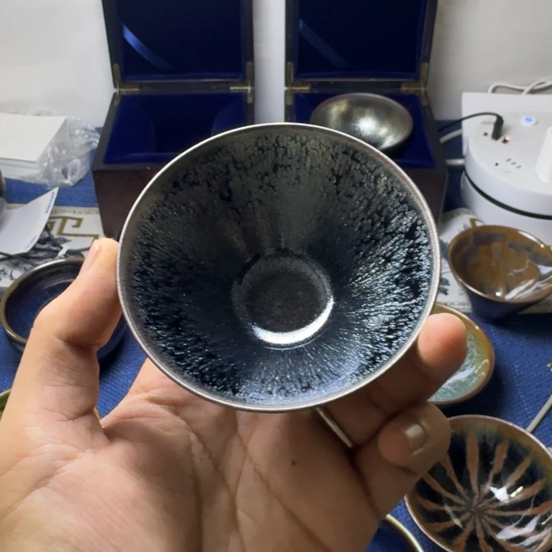 建阳建盏喝茶主人杯