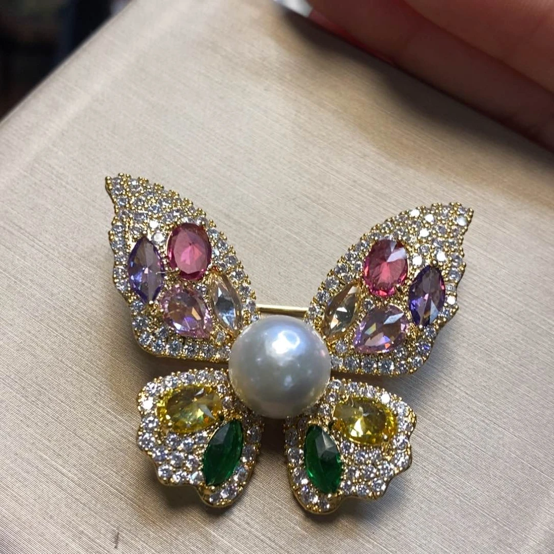 淡水珍珠胸饰未镶嵌微瑕