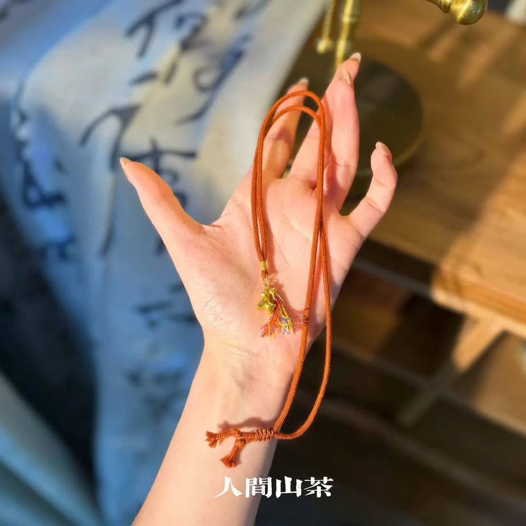 人间山茶J-2116亮晶晶18k项链