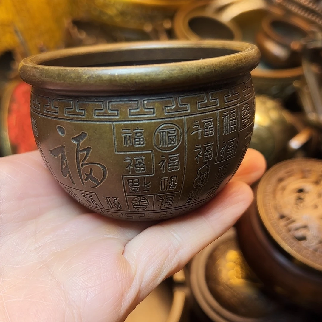 精美铜器工艺品等