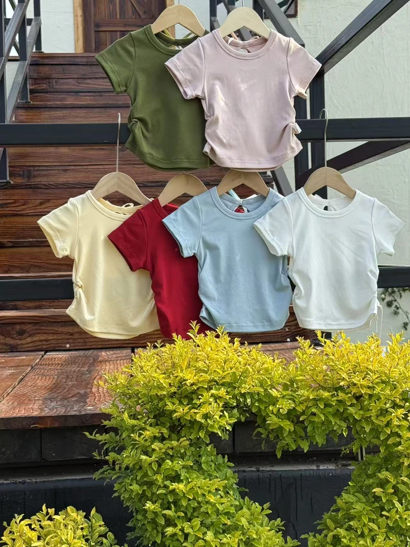 【现货】郝叔童品夏季限定多巴胺2025百搭女童韩版洋气短袖HZ52216