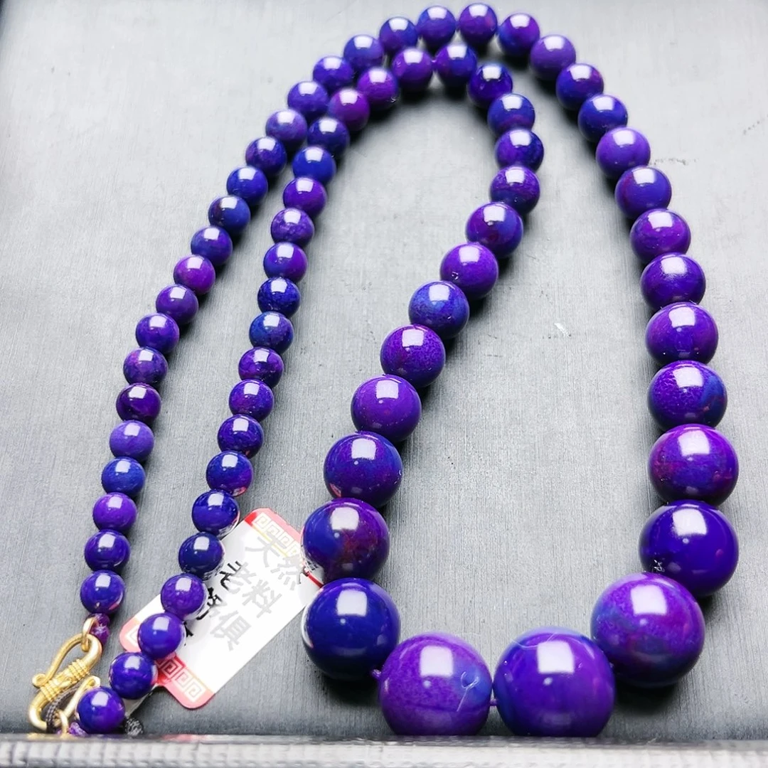 苏纪石（舒俱来）18K金镶嵌项链