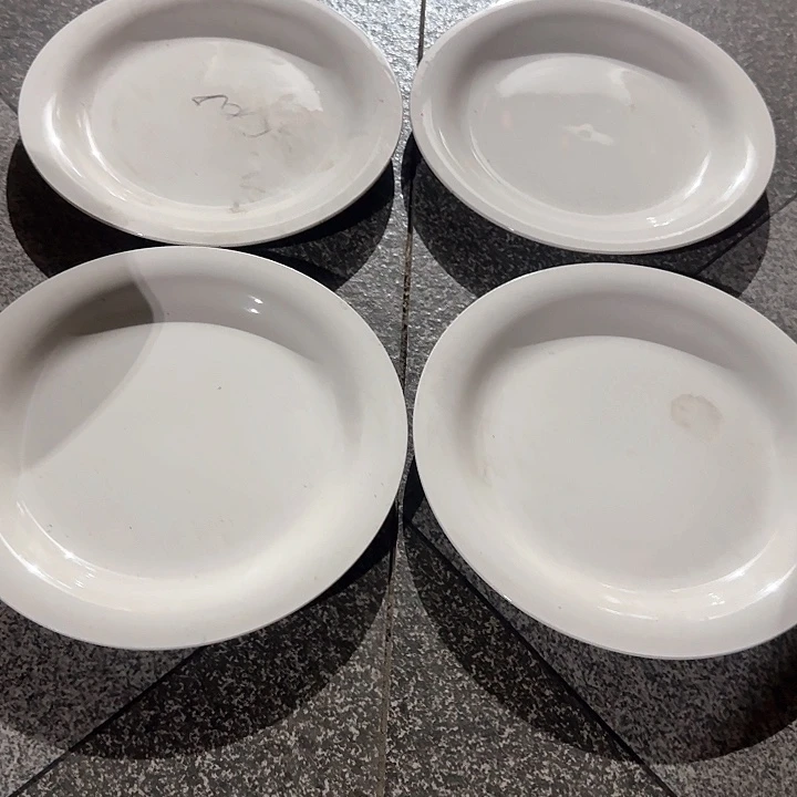 瓷片陶瓷盘子碗啥都有口径19.5高度2