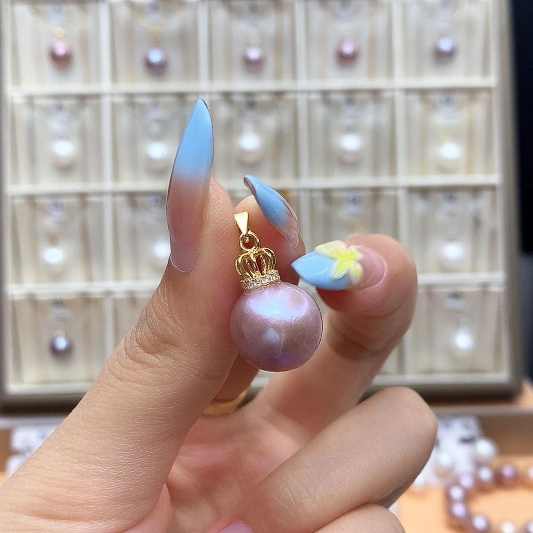 淡水珍珠合金颈饰