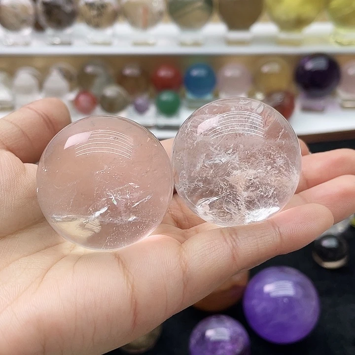 水晶天然水晶未镶嵌家**金