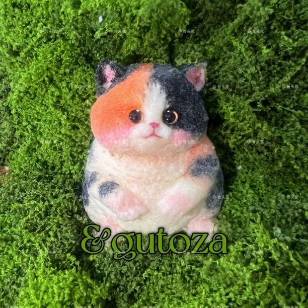 【三花小胖猫】软糯小胖猫·骨头自制纯手绘捏捏