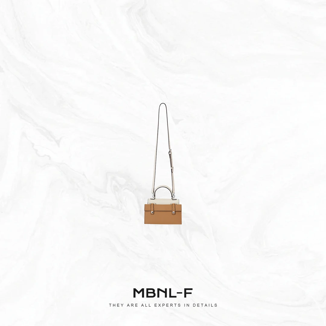 MBNL-F "千禧娃娃" 100%头层牛皮高级奢感手提包 秦磊XM-XBB1259