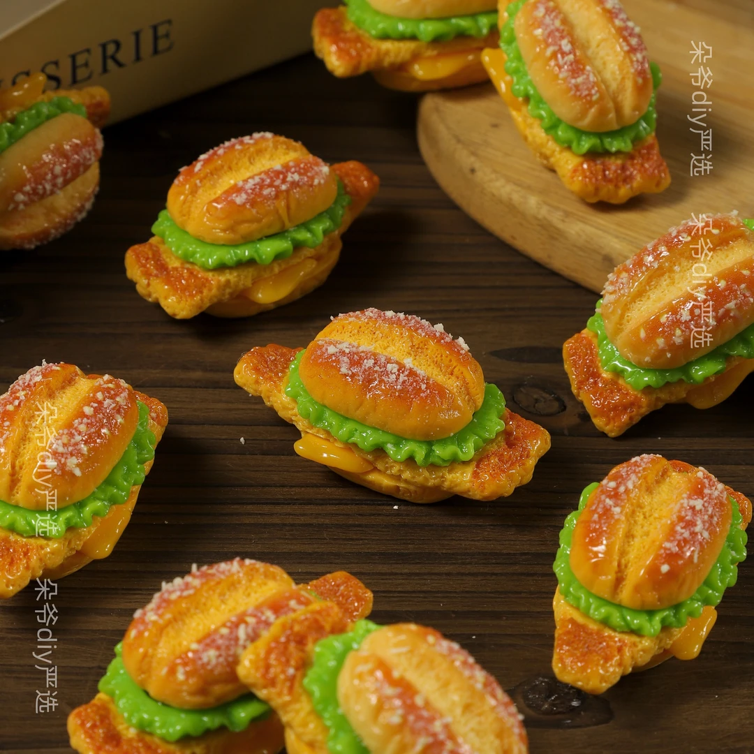 DUOYE/朵爷定制深海狭鳕鱼堡【现H】 diy树脂食玩配件装饰摆件