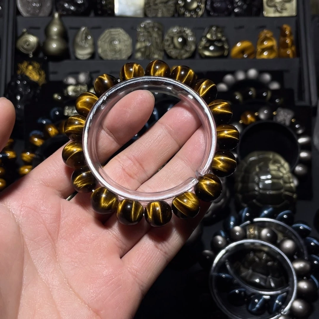 未镶嵌木变石（虎睛石）珠宝奇石一****?