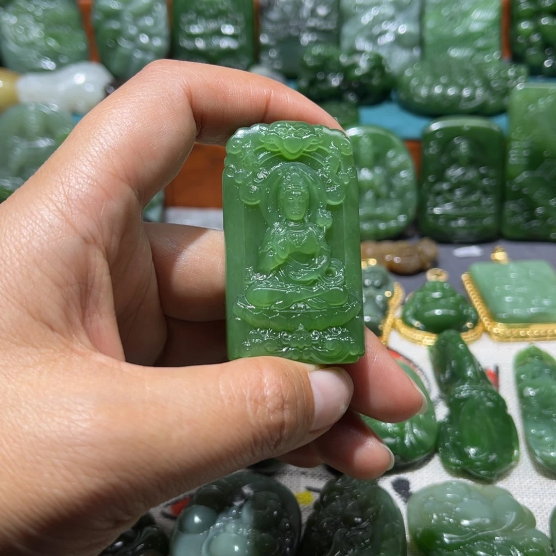 和田玉颈饰未镶嵌寧**遠