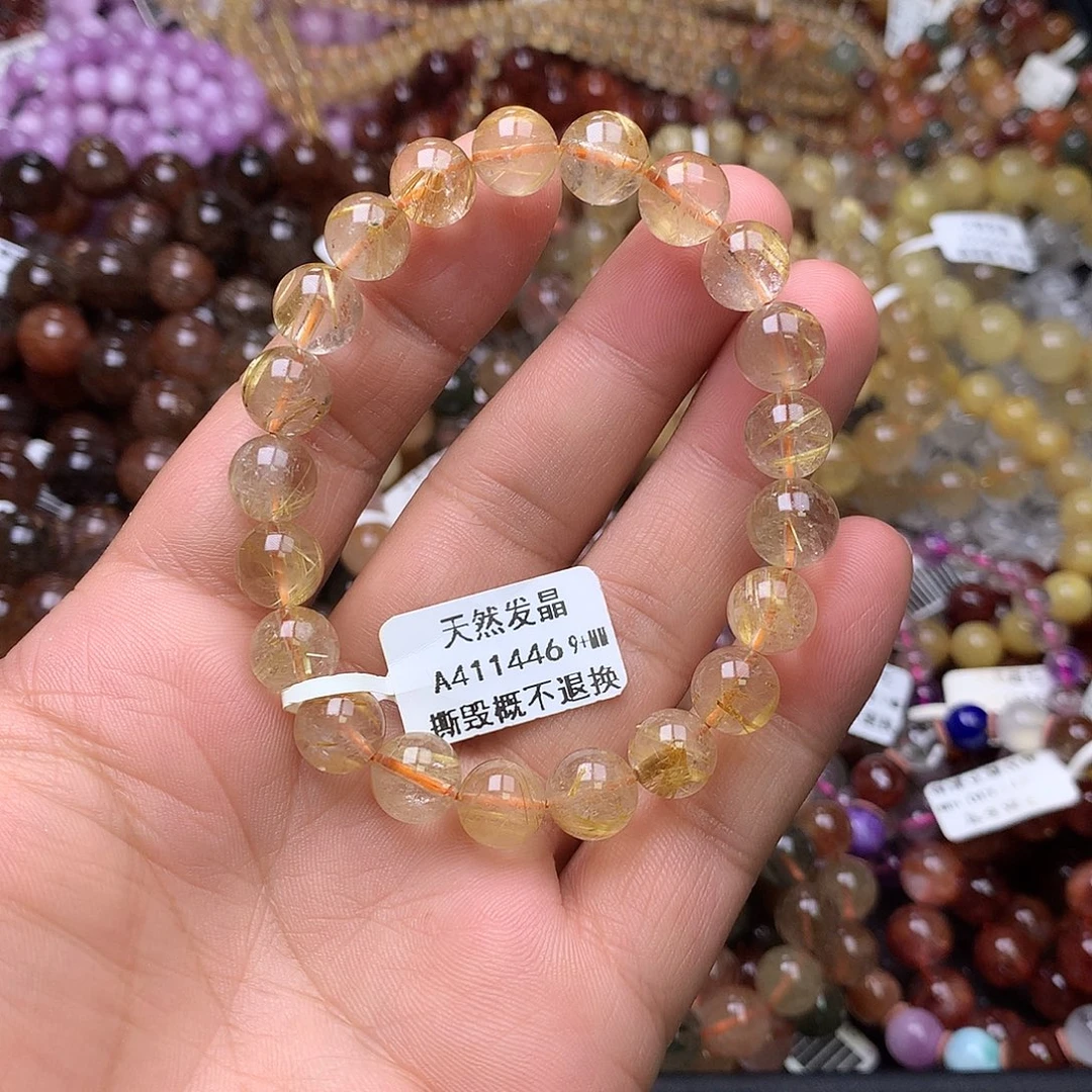 水晶手链未镶嵌，，