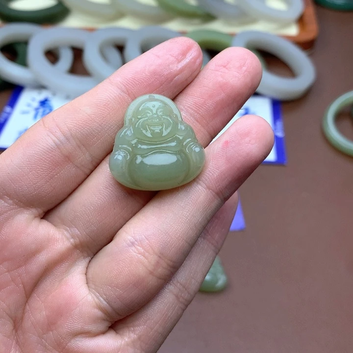 和田玉珠宝半成品未镶嵌