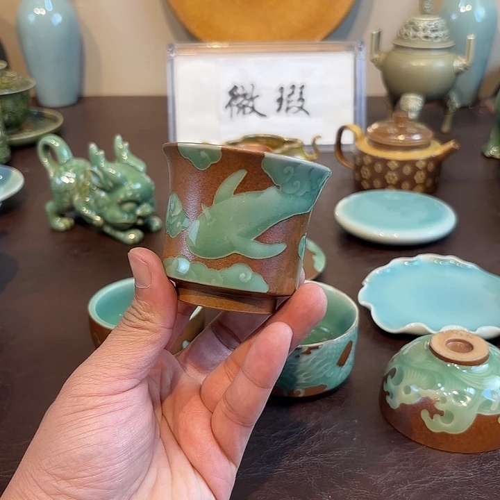 瓷片龙泉青瓷龙泉青瓷