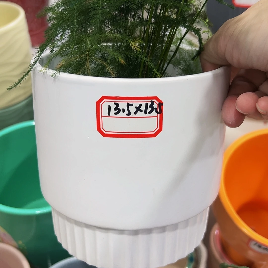 外贸尾单陶瓷花盆凑10米包邮