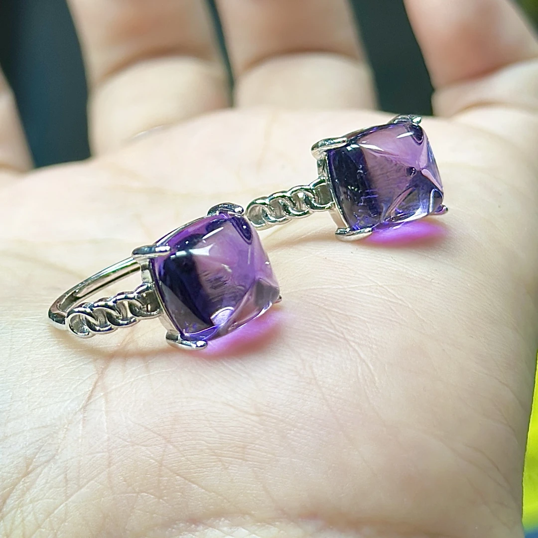 【YJ】紫超晶戒指（多样性发其一）