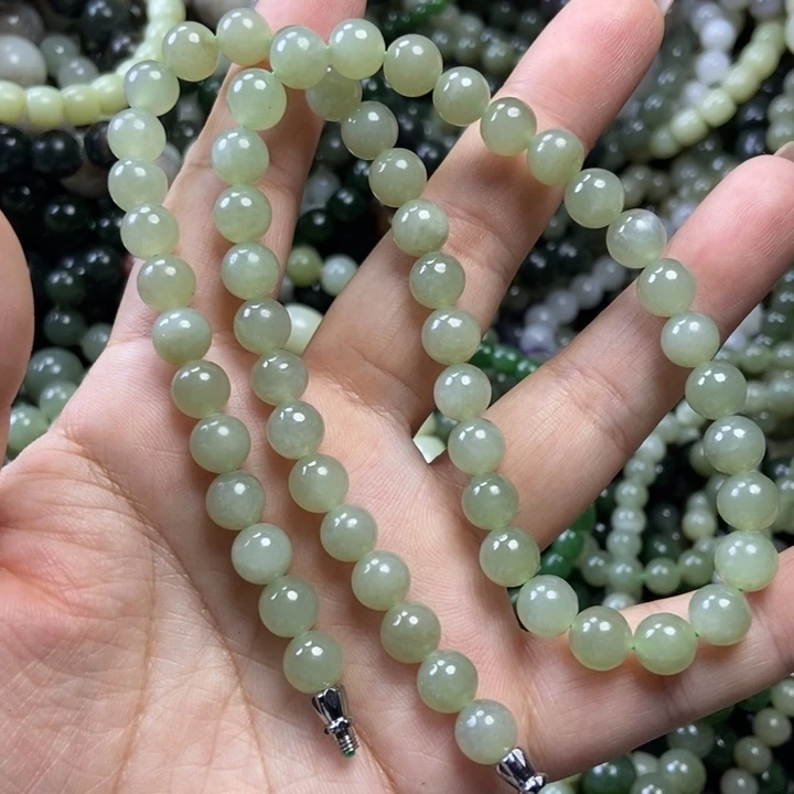 未镶嵌手链和田玉卡8