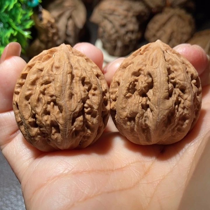 把件文玩核桃东北楸子小雪230