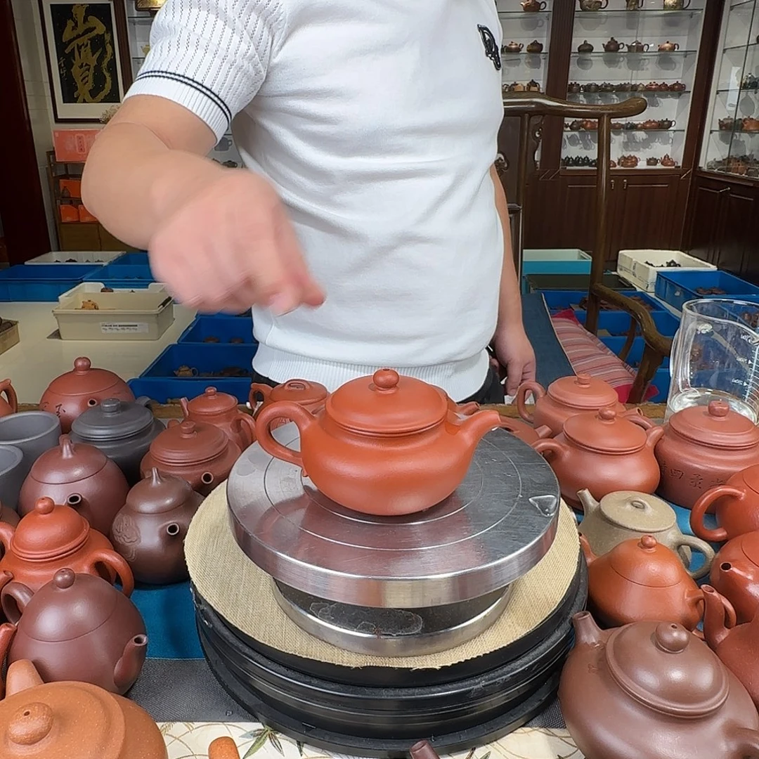 茶壶紫砂仿古朱泥