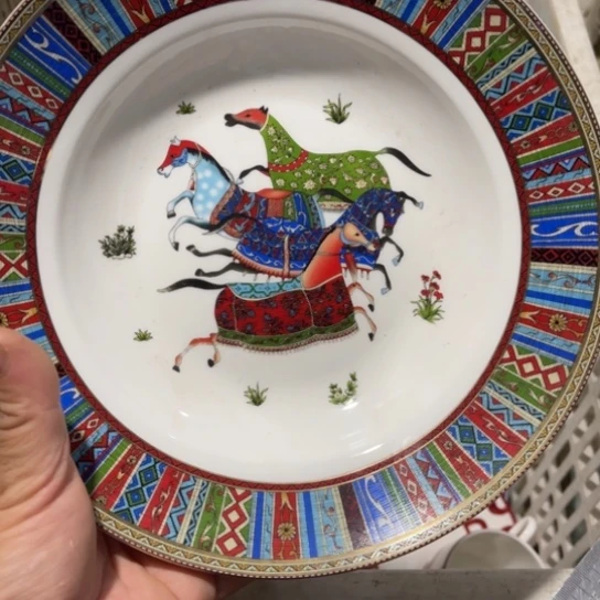 库存陶瓷瑕疵不影响使用22.5cm