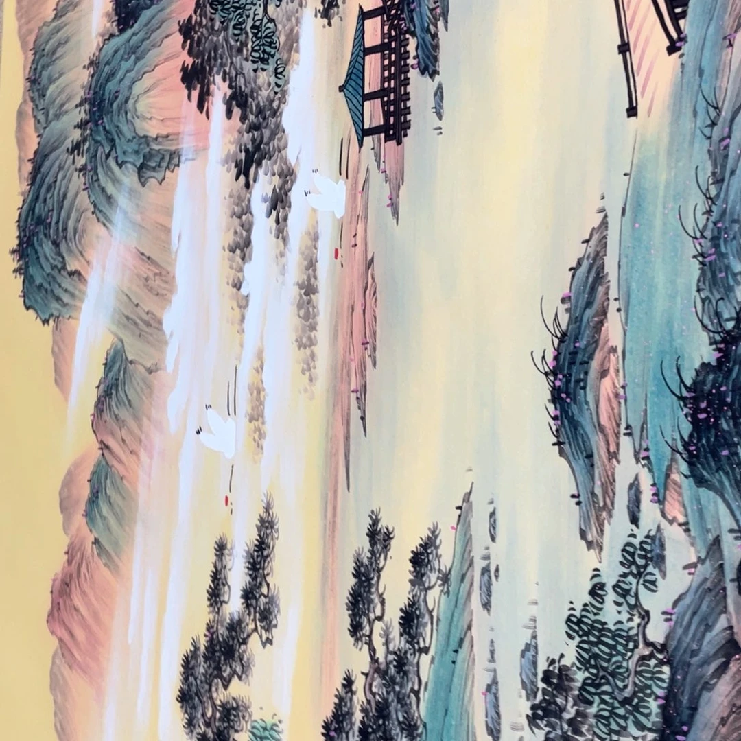 国画老师手笔手绘ly