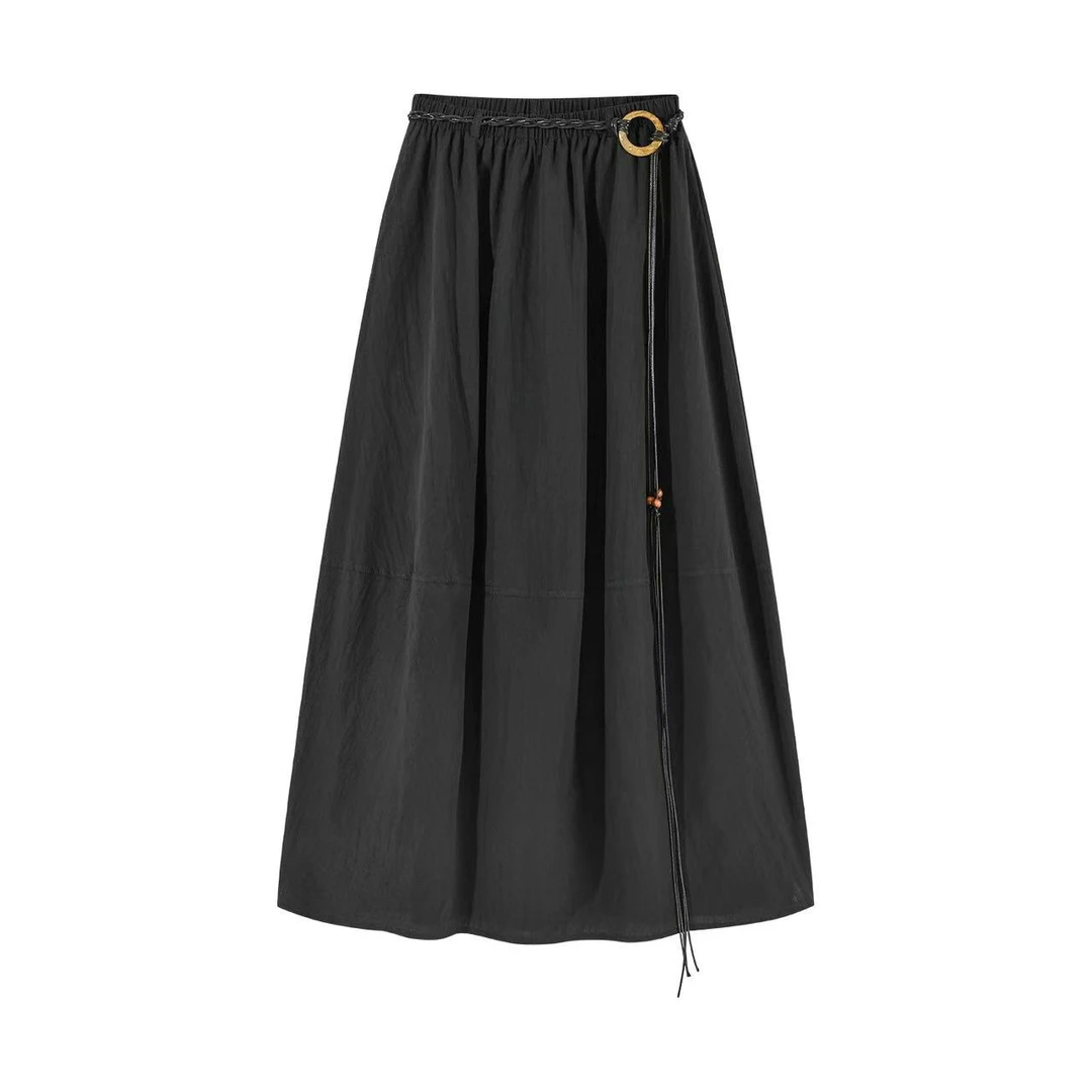 25651女装韩版时尚百搭半身裙85