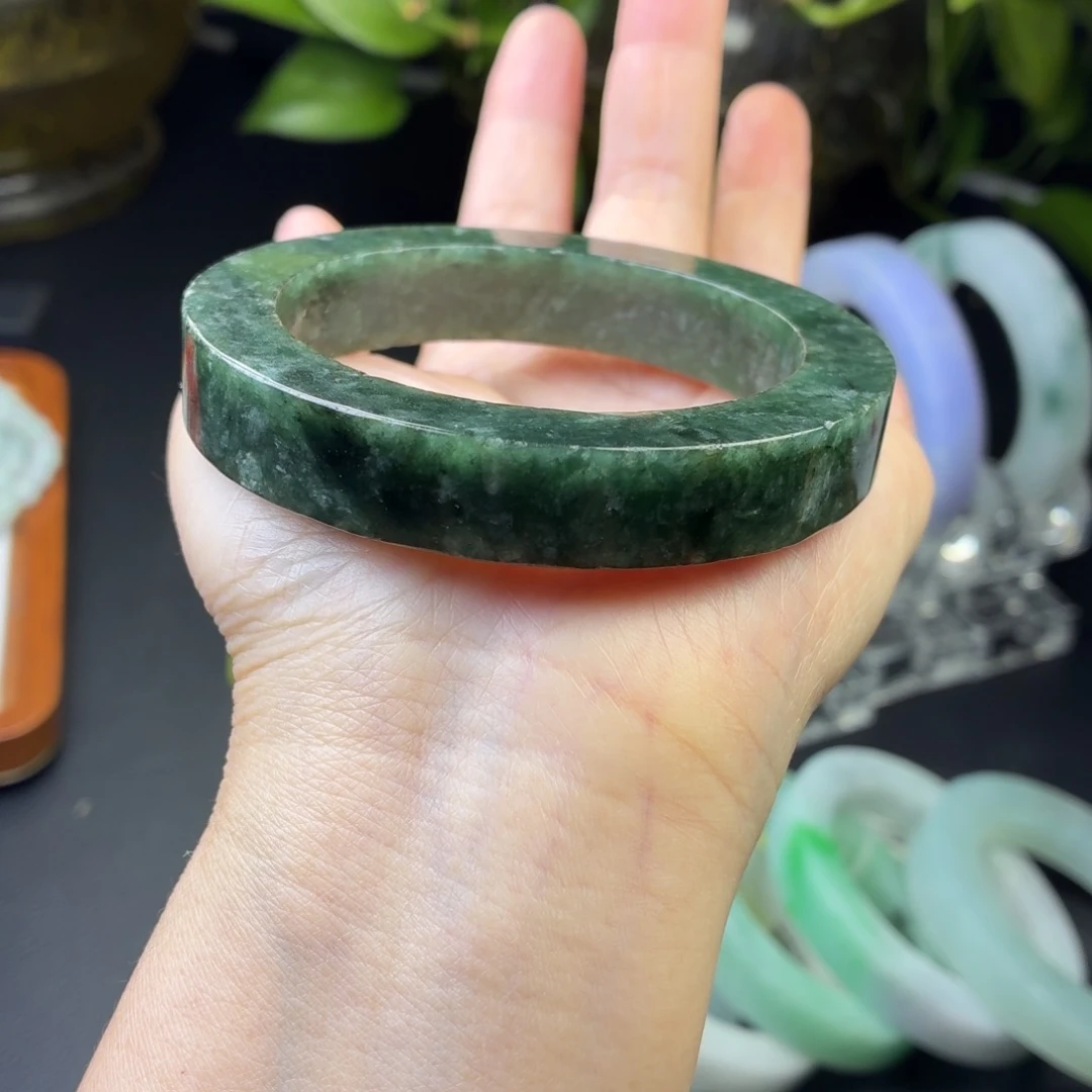 定制翡翠未镶嵌翡翠手镯翡翠手镯