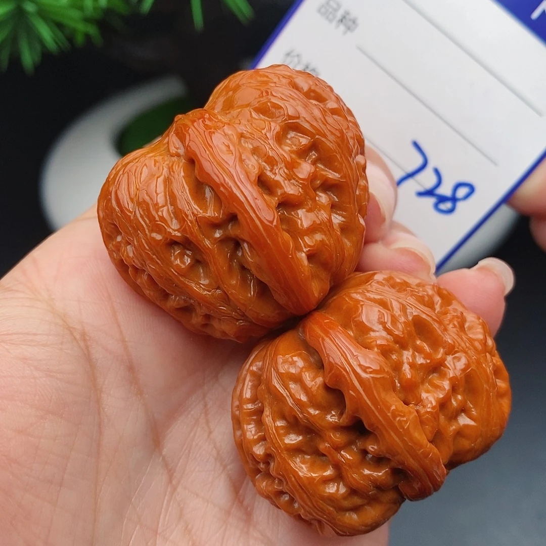 把件文玩核桃40元宝728